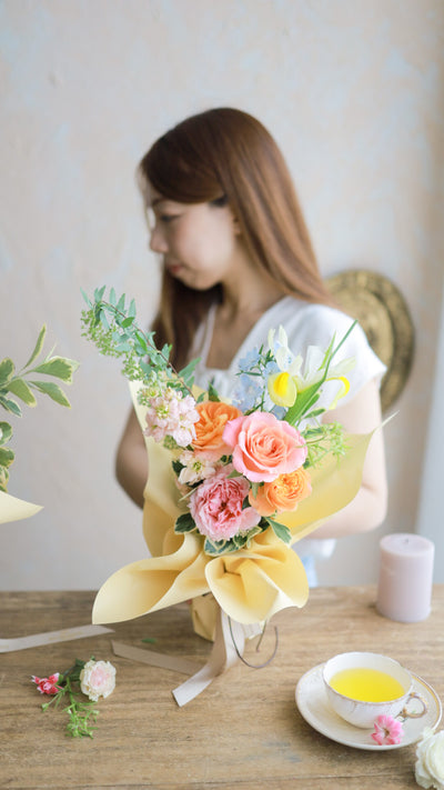 2023 Mother’s Day 鮮花花束（連花瓶）